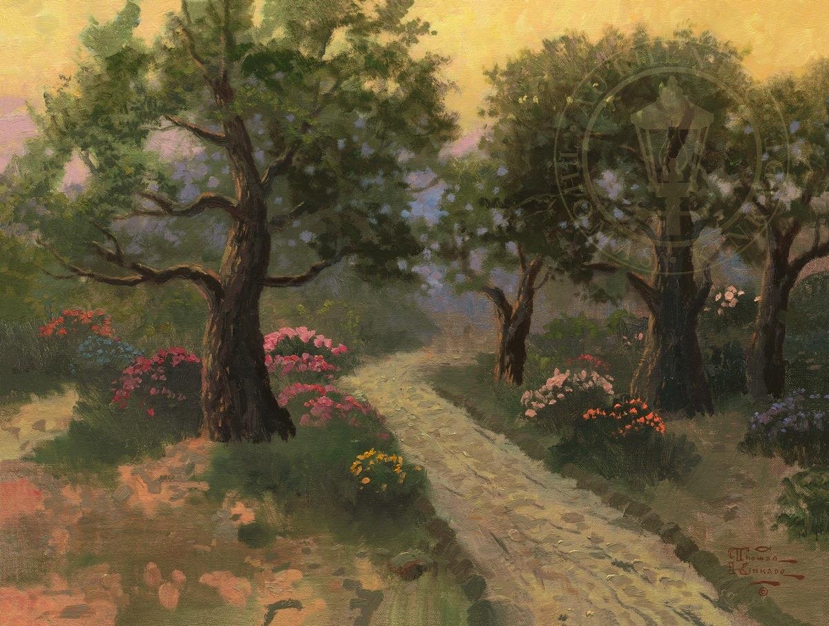 Jardin de Gethsémané Thomas Kinkade Peintures à l'huile